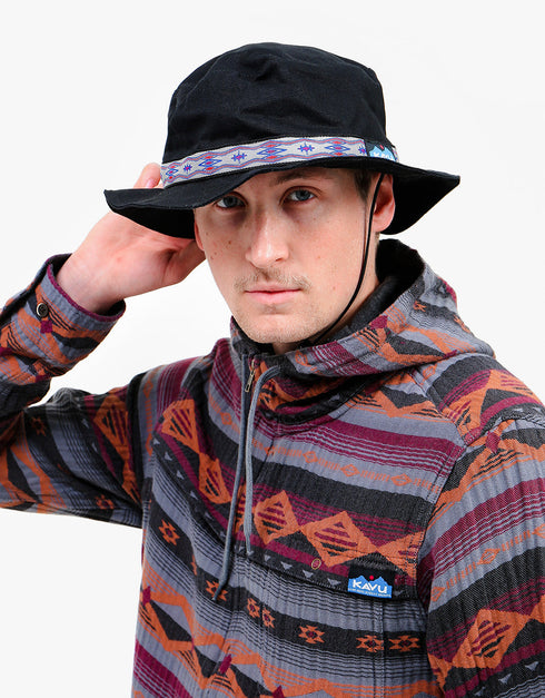 KAVU ORGANIC STRAP BUCKET 民族編織帶漁夫帽